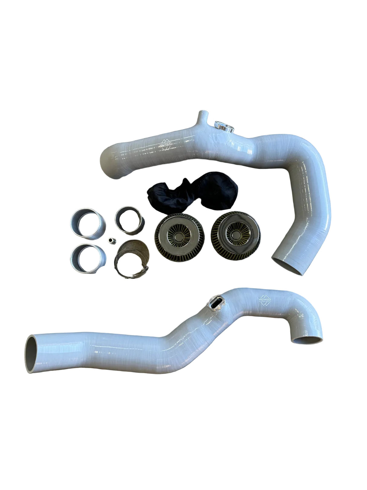 S55 SILICONE Front Mount intakes
