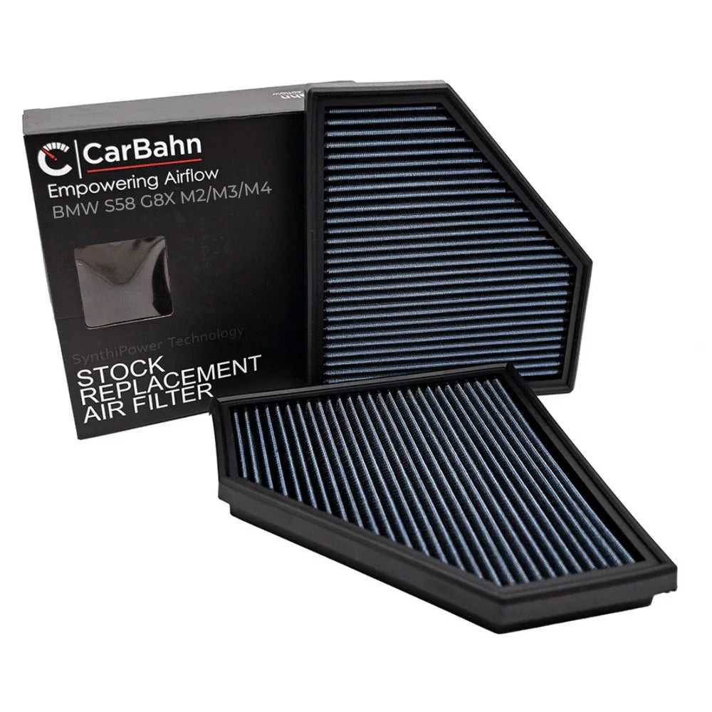 CarBahn S58 High Flow Replacement Intake Air Filters | BMW G8X M2/M3/M4