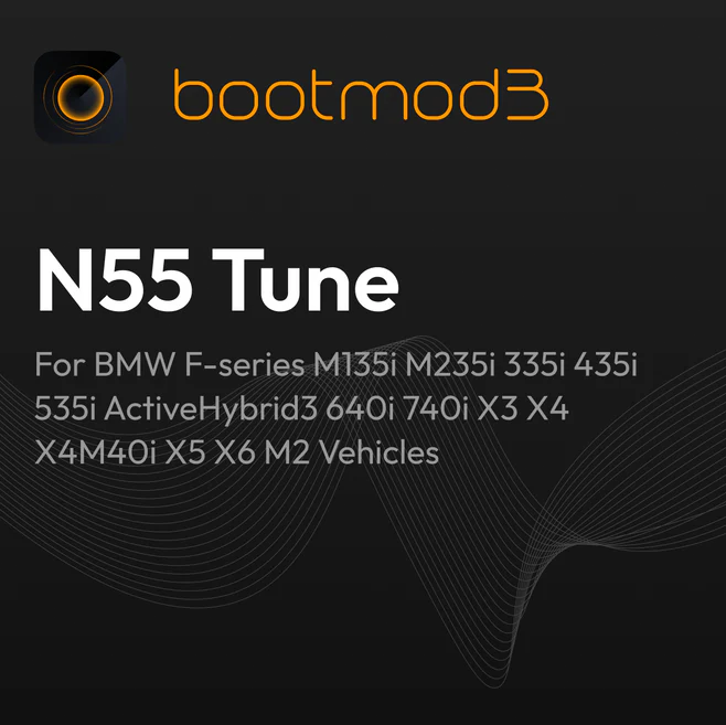 bootmod3 N55 Tune - For BMW F-series M135i M235i 335i 435i 535i ActiveHybrid3 640i 740i X3 X4 X4M40i X5 X6 M2 Vehicles