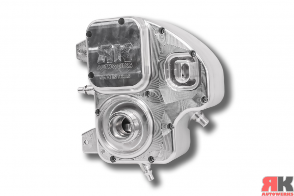 RK Autowerks S63TU4 Billet Coolant Reservoir, BMW – F9X M5 & F91/F92/F93 M8 – 17137889450