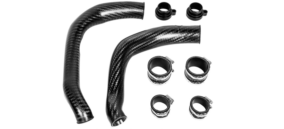 Eventuri Carbon Fiber Charge pipes – S55 (F8X) Carbon Chargepipes