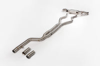 Arata performance M340i 2020+ single midpipe with valves