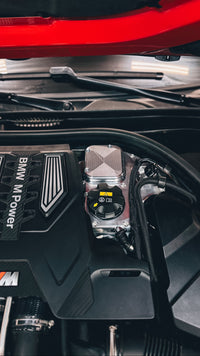 RK Autowerks S63TU4 Billet Coolant Reservoir, BMW – F9X M5 & F91/F92/F93 M8 – 17137889450