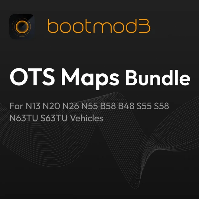 bootmod3 OTS Maps Bundle - For N13 N20 N26 N55 B58 B48 S55 S58 N63TU S63TU F97 F98 Vehicles