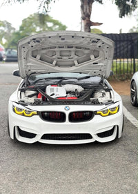 S55 SILICONE Front Mount intakes