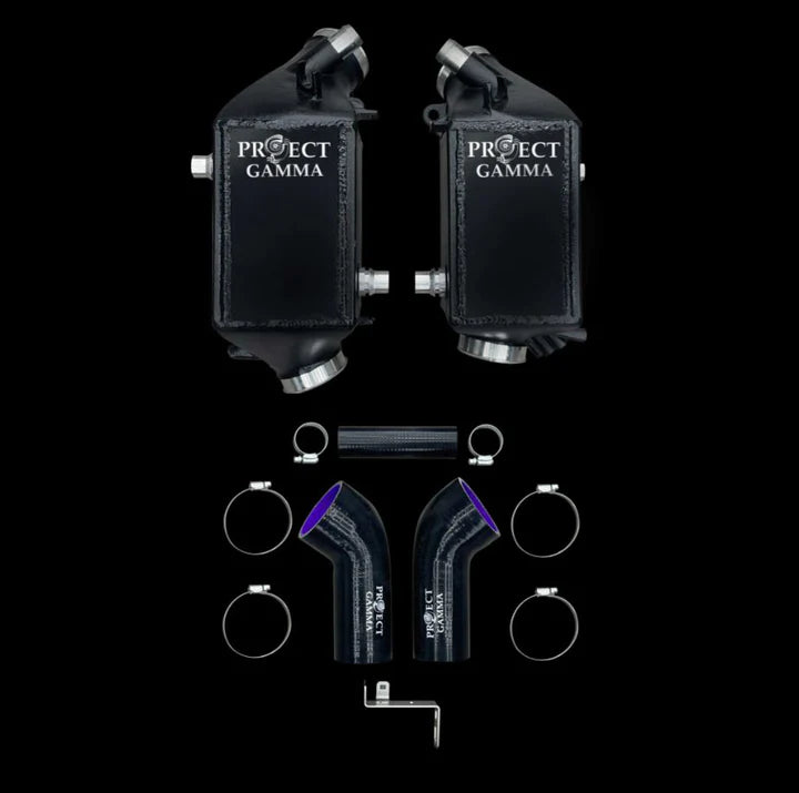 Project Gamma BMW M5 | M8 (F9X/F91/F92/F93) CHARGE COOLERS AND CHARGE PIPES