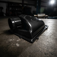 CarBahn Carbon Fiber Cold Air Intake Lid | BMW X3 / X4 M40i